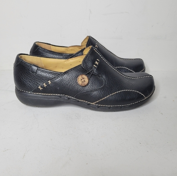 Clarks Un-Loop Slip On Flat SZ 9.5 - Picture 5 of 6